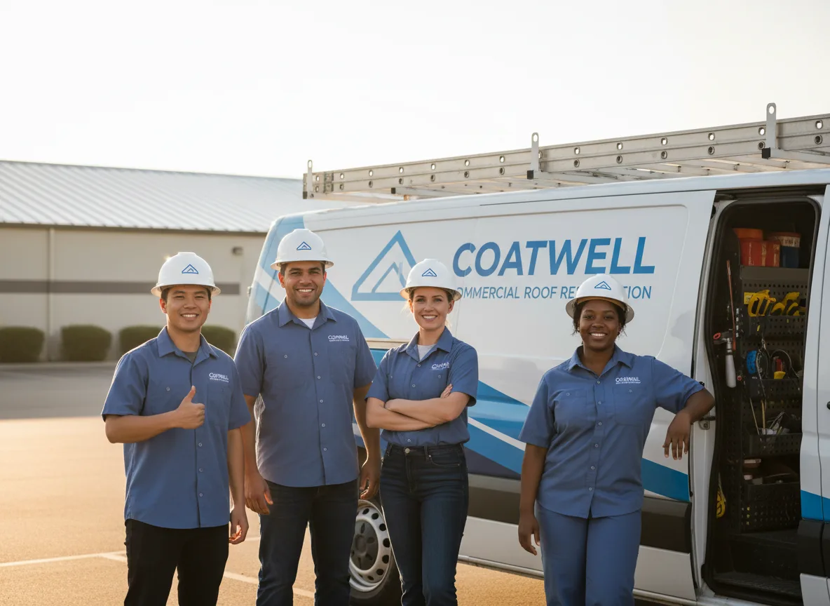 Commercial roof coating company in Eagletown, OK